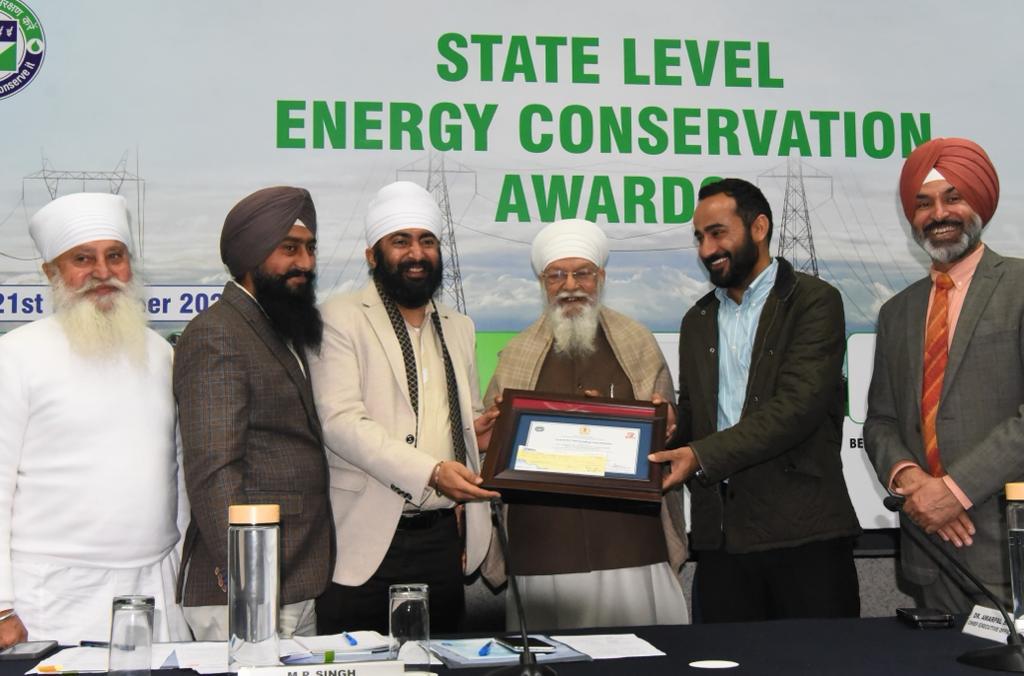 Meet Hayer felicitates entities for adopting energy conservation