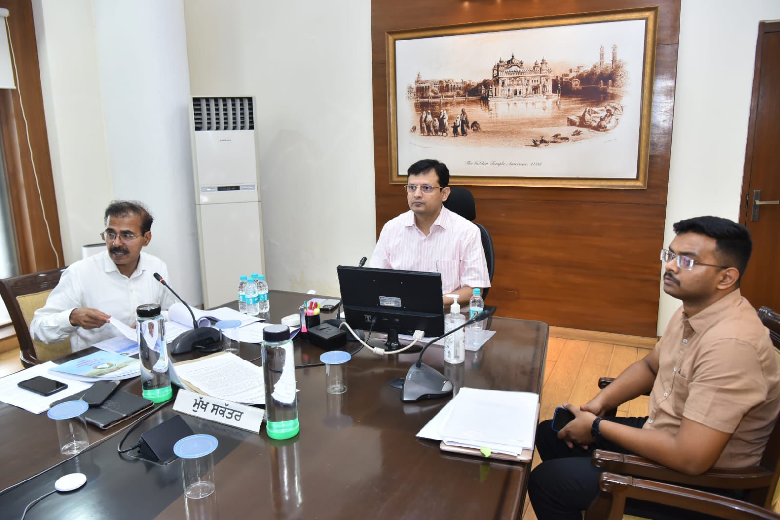 252 करोड़ रुपए की लागत से किए जा रहे हैं बाढ़ रोकथाम के कार्य: अनुराग वर्मा
